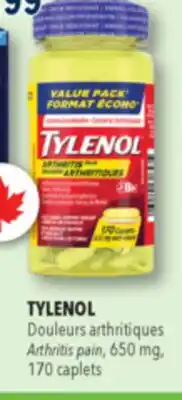 Familiprix TYLENOL Arthritis pain offer