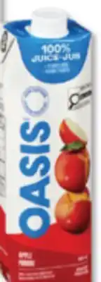 Familiprix Oasis Classic 100% juice Apple offer