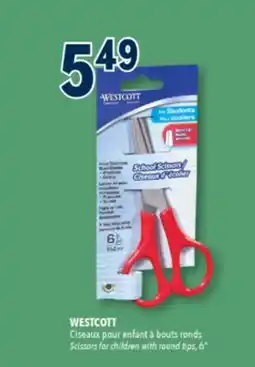 Familiprix WESTCOTT Scissors for children with round tips, 6 offer