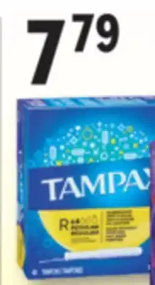 Familiprix Tampax tampons regular abs 40un offer