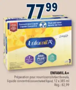 Familiprix ENFAMIL A+, concentrated liquid, 12 x 385 ml offer