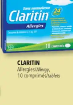 Familiprix Claritin Allergy 24h non-drowsy tablets 10un offer