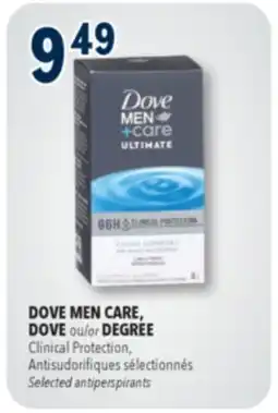 Familiprix Dove Advanced Care dry spray antiperspirant Revive offer