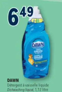 Familiprix DAWN Dishwashing liquid, 1,12litre offer