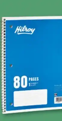 Familiprix HILROY 1 Subject notebook, 80pages offer