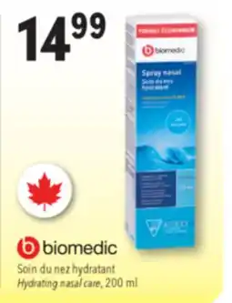 Familiprix biomedic Hydrating nasal care offer