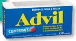 Familiprix Advil ibuprofen tablets 250un offer