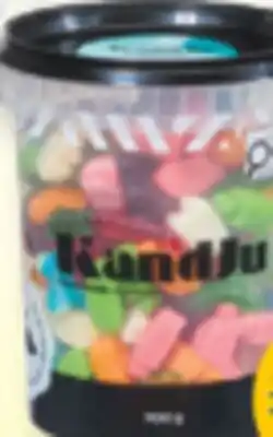 Familiprix KANDJU, Candies, 700 g or Ö HYDRATION, Vitamin water offer