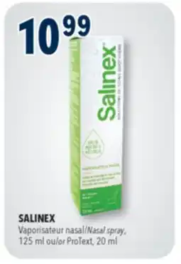 Familiprix Salinex nasal spray medium stream offer