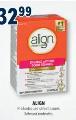 Familiprix ALIGN Selected probiotics offer