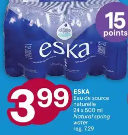 Brunet ESKA Eau de source naturelle offer