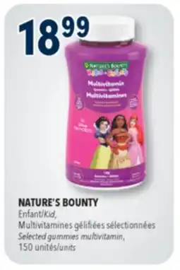 Familiprix Nature's Bounty Kids Disney Princess Multivitamin gummies 150un offer