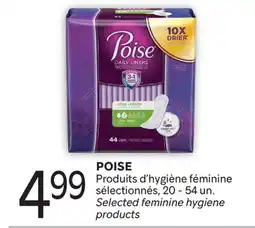 Brunet POISE Produits d'hygiène féminine sélectionnés offer