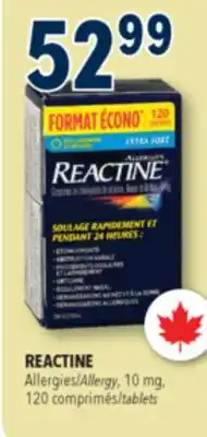 Familiprix Reactine Allergy tablets extra strength 120un offer