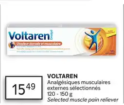 Brunet VOLTAREN Analgésiques musculaires externes sélectionnés offer