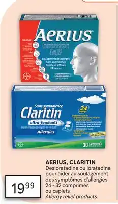 Brunet AERIUS, CLARITIN offer