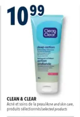 Familiprix CLEAN & CLEAR, Acne and skin care, selected products offer
