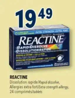 Familiprix Reactine extra strength mixed berry allergy tablets 24un offer