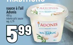 Marché Adonis sauce à l'ail Adonis offer