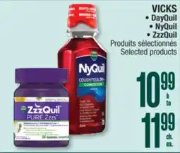 Jean Coutu VICKS DayQuil, NyQuil, ZzzQuil Selected products offer