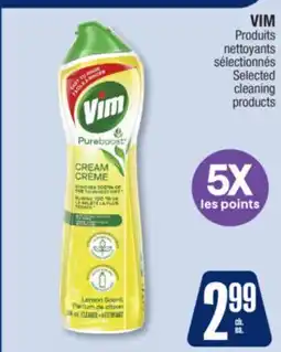 Jean Coutu VIM Selected cleaning products offer