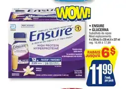 Jean Coutu ENSURE GLUCERNA offer
