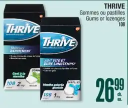 Jean Coutu THRIVE Gommes ou pastilles offer