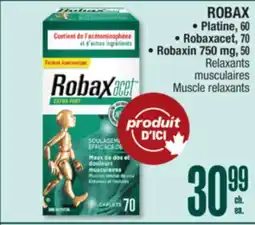 Jean Coutu ROBAX Platine, Robaxacet, Robaxin Muscle relaxants offer