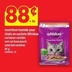 Maxi NOURRITURE HUMIDE POUR CHATS EN SACHETS WHISKAS | WET CAT FOOD POUCH offer