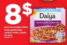 Maxi PIZZA SANS PRODUITS LAITIERS ET SANS GLUTEN DAIYA offer