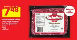 Maxi VIANDE CHEVALINE HACHÉE EXTRA-MAIGRE RICHELIEU | EXTRA LEAN GROUND HORSE MEAT offer