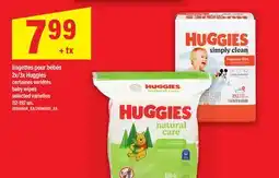 Maxi LINGETTES POUR BÉBÉS 2X/3X HUGGIES | BABY WIPES, 102-592 UN offer