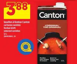 Maxi BOUILLON À FONDUE CANTON | FONDUE BROTH offer