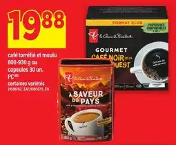 Maxi CAFÉ TORRÉFIÉ ET MOULU, 800-930 G OU CAPSULES, 30 UN. PC offer