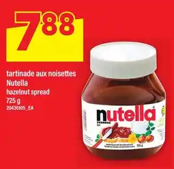 Maxi TARTINADE AUX NOISETTES NUTELLA |HAZELNUT SPREAD offer