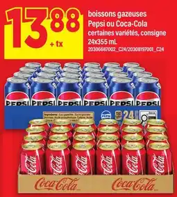 Maxi BOISSONS GAZEUSES PEPSI OU COCA-COLA offer