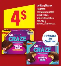 Maxi PETITS GÂTEAUX HOSTESS | SNACK CAKES offer