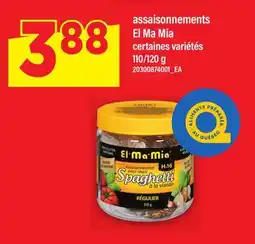 Maxi ASSAISONNEMENTS EL MA MIA, 110/120 G offer