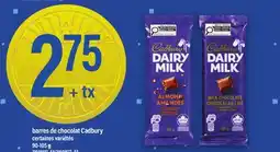 Maxi BARRES DE CHOCOLAT CADBURY offer