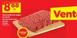Maxi BOEUF HACHÉ EXTRA-MAIGRE | extra lean ground beef offer