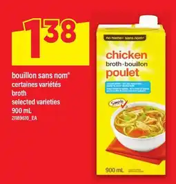 Maxi BOUILLON SANS NOM | BROTH offer