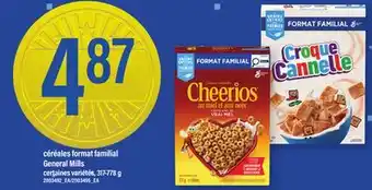 Maxi CÉRÉALES FORMAT FAMILIAL GENERAL MILLS offer