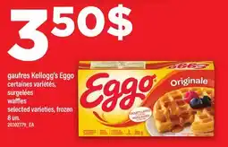 Maxi GAUFRES KELLOGG'S EGGO | WAFFLES, 8 UN offer
