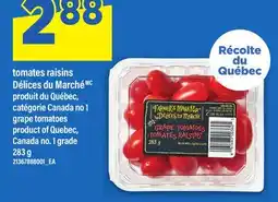 Maxi TOMATES RAISINS DÉLICES DU MARCHÉ | grape tomatoes offer