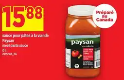 Maxi SAUCE POUR PÂTES À LA VIANDE PAYSAN | MEAT PASTA SAUCE offer