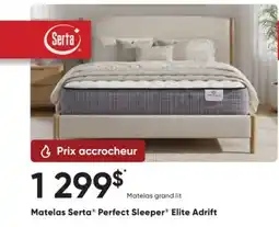 Dormez Vous Matelas Serta Perfect Sleeper Elite Adrift offer