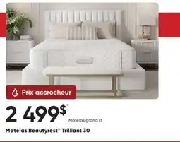 Dormez Vous Matelas Beautyrest Trilliant 30 offer