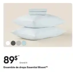 Dormez Vous Ensemble de draps Essential Bloom offer