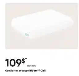 Dormez Vous Oreiller en mousse BloomMC Chill offer