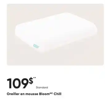 Dormez Vous Oreiller en mousse BloomMC Chill offer